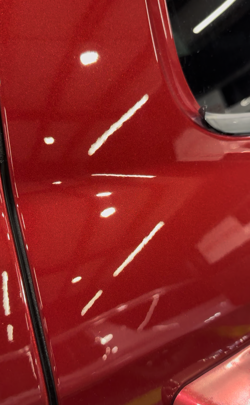 Vehicle after ceramic coating