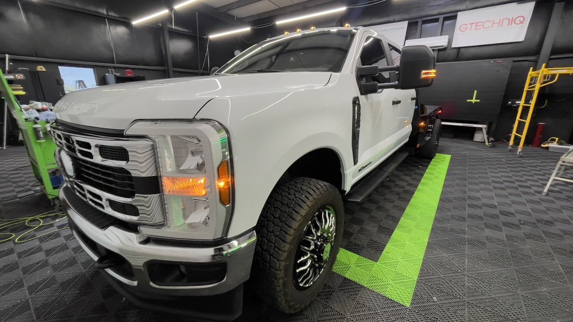 Ford Super Duty ceramic coated at Elite Auto Spa