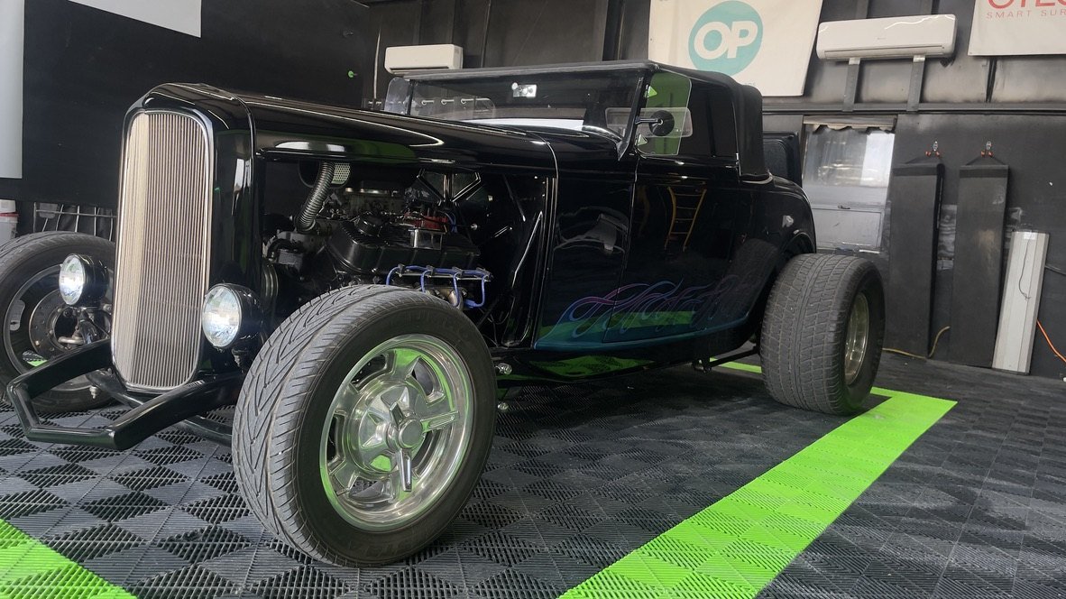 1932 Ford hot rod ceramic coated at Elite Auto Spa