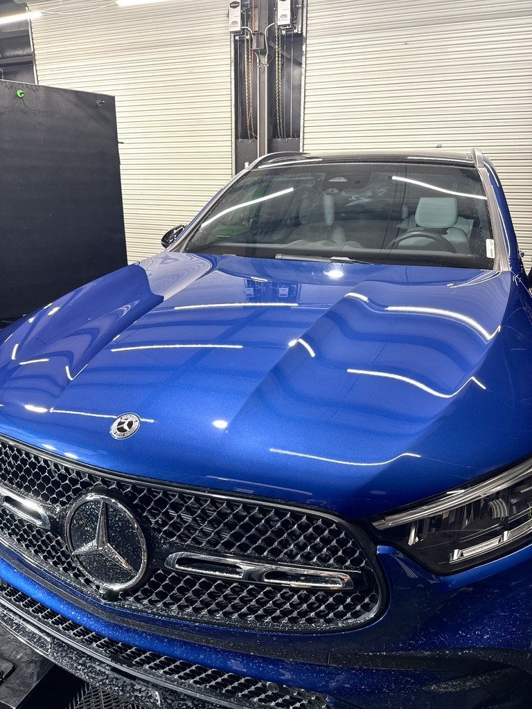 Mercedes-Benz with paint protection film and ceramic coating at Elite Auto Spa