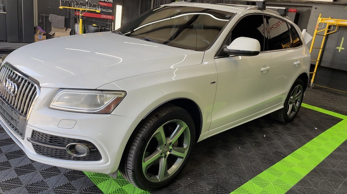 Audi Q5 corrected and ceramic coated