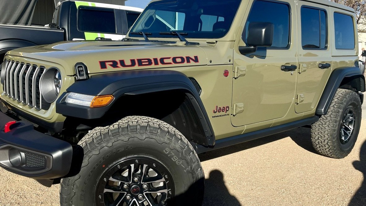 Jeep Wrangler Rubicon ceramic coated
