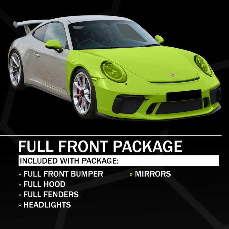 Full front PPF coverage